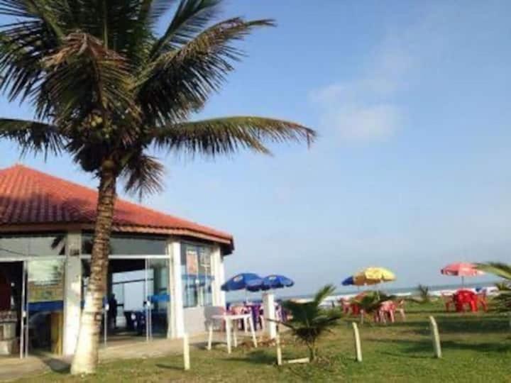 Pe Na Areia Gaivotas Com Wi-Fi Villa Itanhaém Eksteriør billede