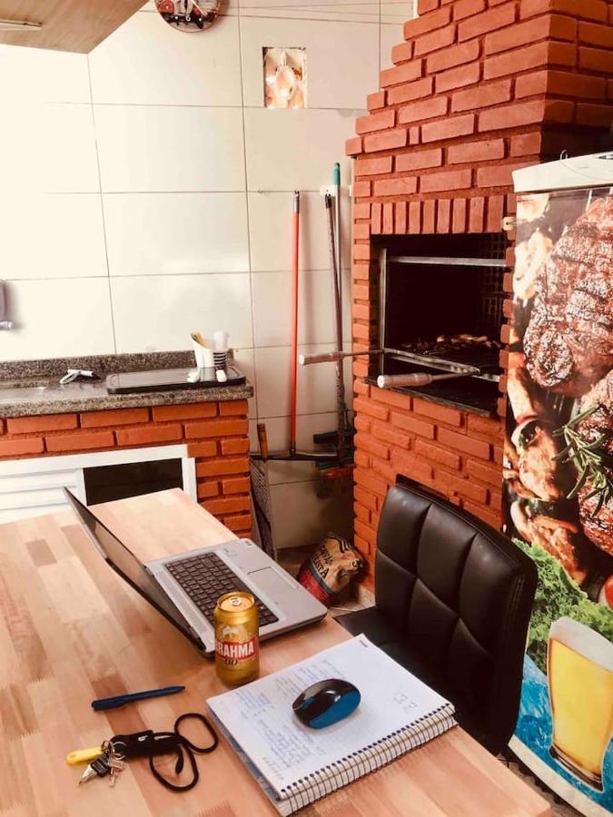 Pe Na Areia Gaivotas Com Wi-Fi Villa Itanhaém Eksteriør billede